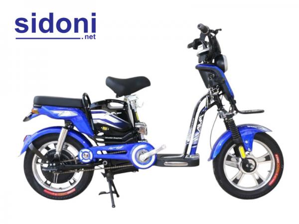 Xe đạp điện AVA X2 xanh dương
