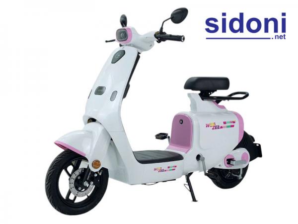 Xe đạp điện Espero WEEZEE trắng hồng