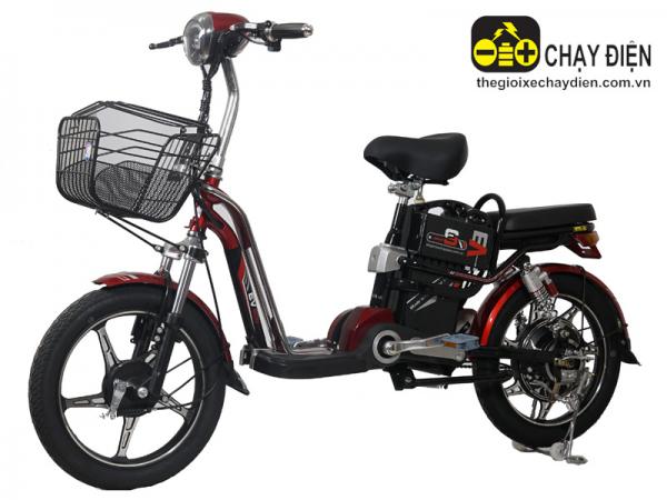 XE ĐẠP ĐIỆN EV S2 ĐỎ