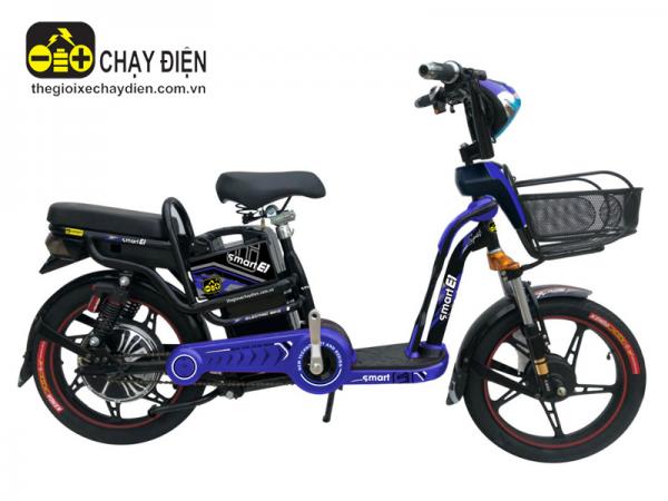XE ĐẠP ĐIỆN SMART E1 XANH DƯƠNG ĐEN