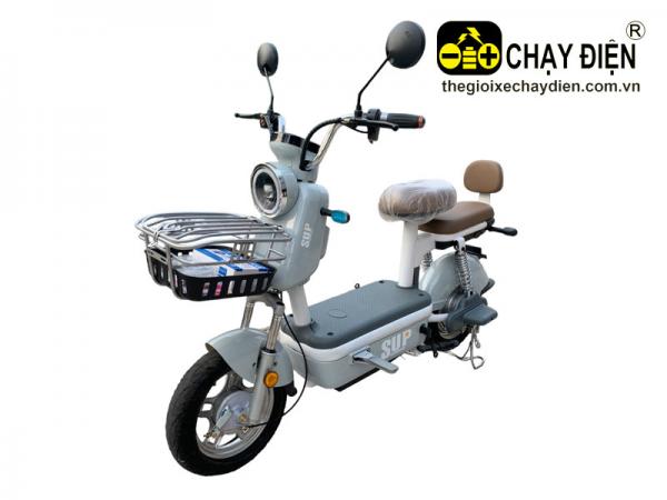 XE ĐẠP ĐIỆN SUP NO1 XÁM XI MĂNG
