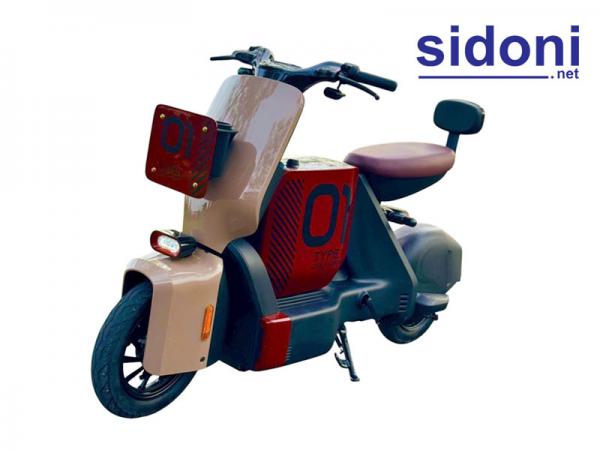 Xe đạp điện TYPE1 đỏ đen