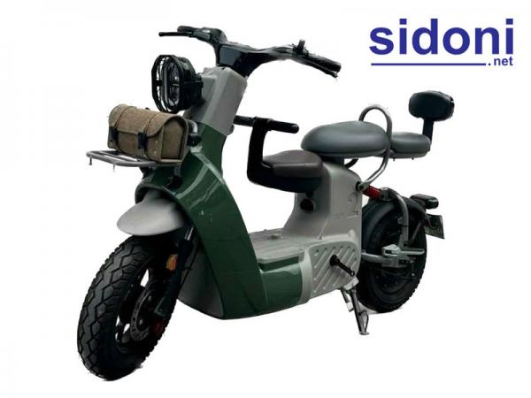 Xe đạp điện TYPE3 Discovery xanh quân đội