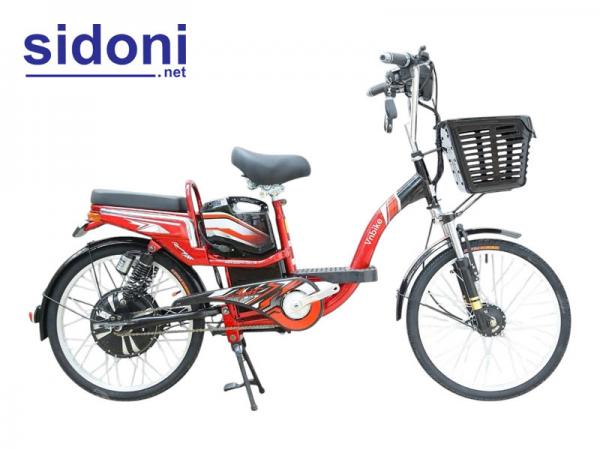 Xe đạp điện Vnbike A2 22inch đỏ