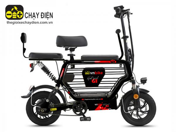 XE ĐẠP ĐIỆN VNBIKE HOTGIRL G1 ĐEN