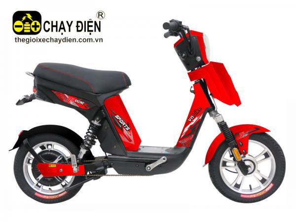 XE ĐẠP ĐIỆN VNBIKE V9 PLUS ĐỎ