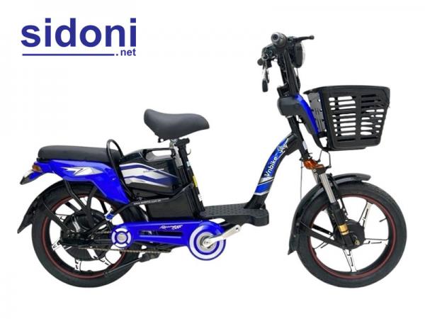 Xe đạp điện Vnbike X1 18inch xanh dương đen