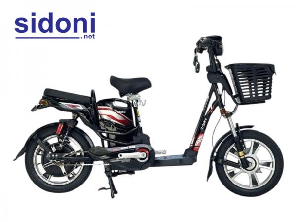 Xe đạp điện Vnbike X10 đỏ đen