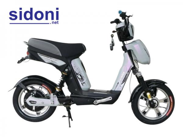 Xe đạp điện Vnbike X8 bạc