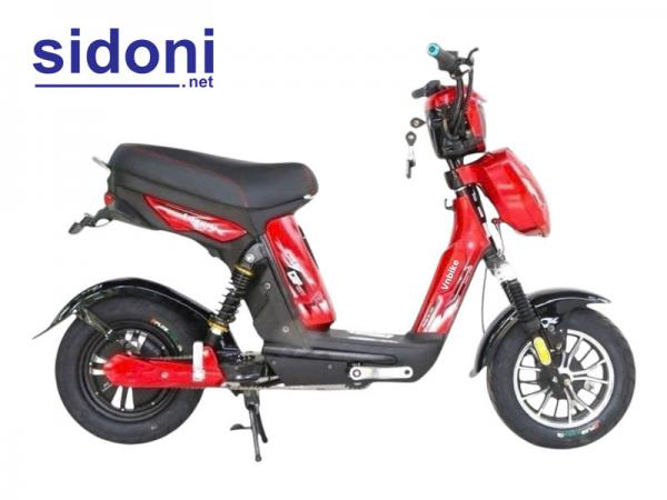 Xe đạp điện Vnbike X8 đỏ