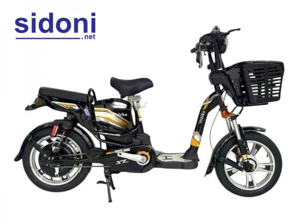 Xe đạp điện Vnbike X9 vàng đen