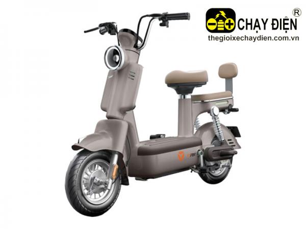 XE ĐẠP ĐIỆN YADEA I8 NÂU