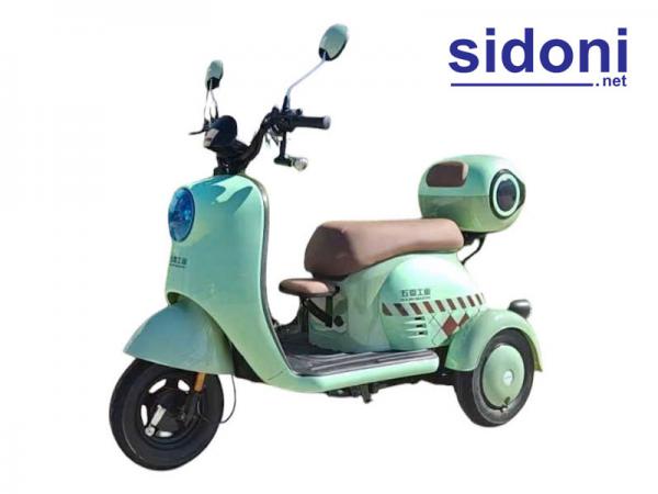 Xe điện 3 bánh Mini 01 xanh ngọc