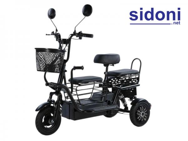 Xe điện 3 bánh Mini Smart M1 đen