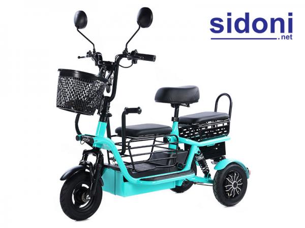 Xe điện 3 bánh Mini Smart M1 xanh ngọc