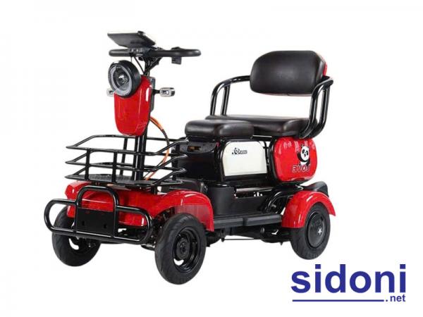 Xe điện 4 bánh Zabo ZB4B đỏ