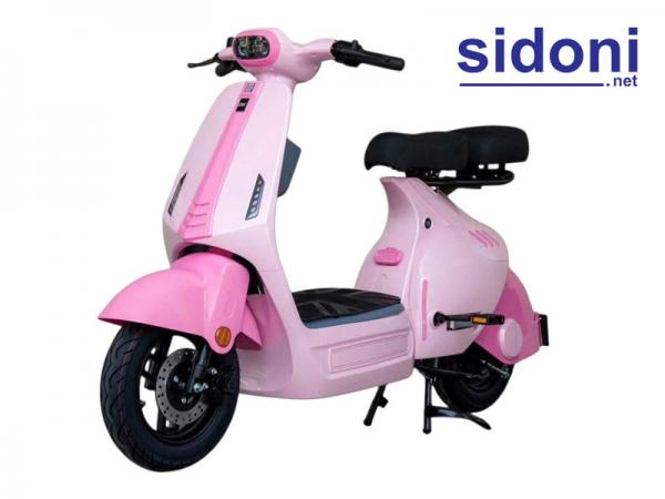 Xe điện DK V1 hồng cánh sen