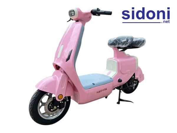 Xe điện Kaisima V1 hồng cánh sen