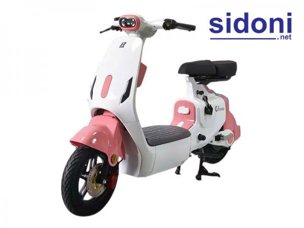 Xe điện Lihaze V1 Plus trắng hồng