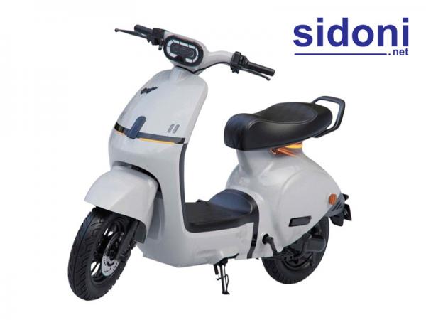 Xe điện Q Motor A11 trắng ngà