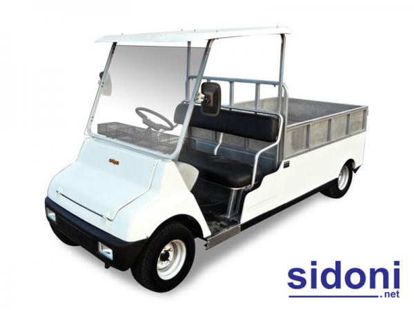 Xe điện Sanyo chuyển điện chờ hàng ắc quy mới
