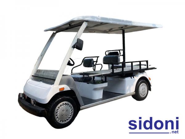 Xe điện Sanyo cứu thương chuyển điện ắc quy mới