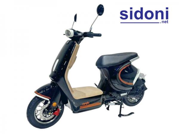 Xe điện Sky Pro đen bóng