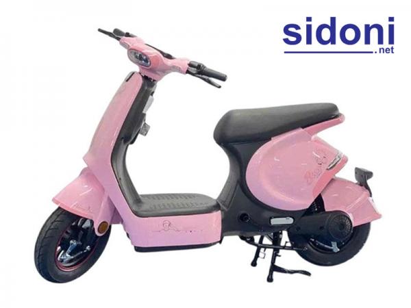 Xe điện Sonco Bun hồng cánh sen
