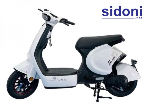 Xe điện Sonco Bun trắng