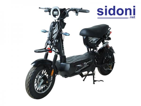 Xe điện Vnbike A8 đen mờ