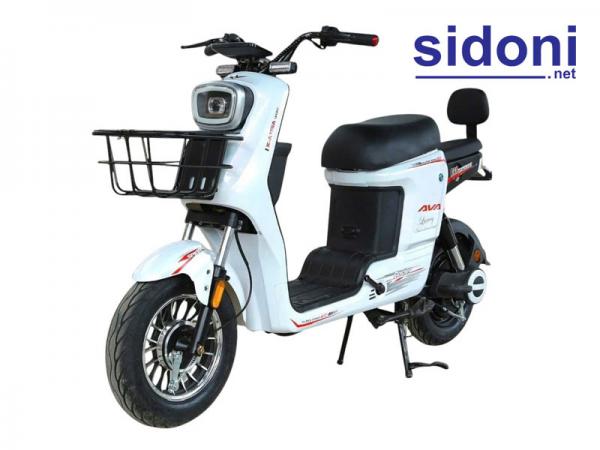 Xe điện Vnbike G1 Sport trắng