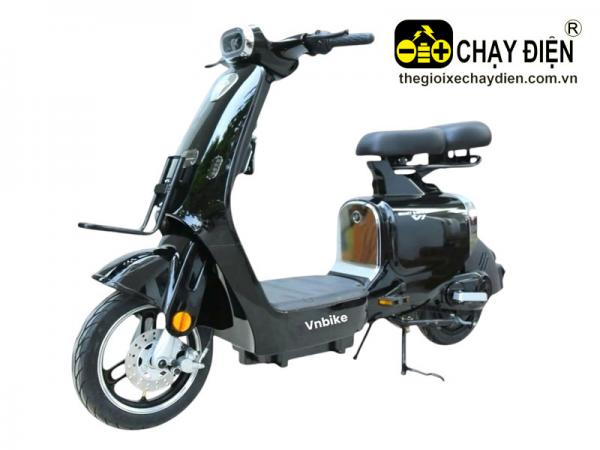 Xe điện Vnbike V1 đen bóng