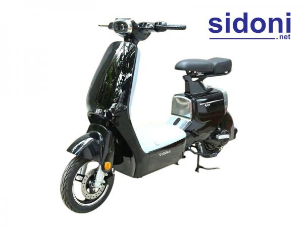 Xe điện Vnbike VK1 đen bóng