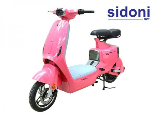 Xe điện Vnbike VK1 hồng