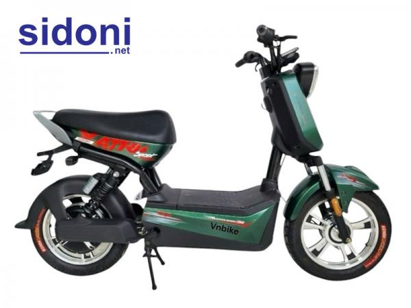 Xe điện Vnbike X6 xanh quân đội