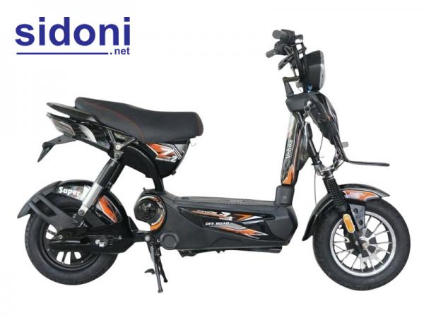 Xe điện Vnbike Z2 cam đen