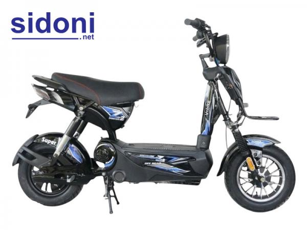 Xe điện Vnbike Z2 xanh dương đen