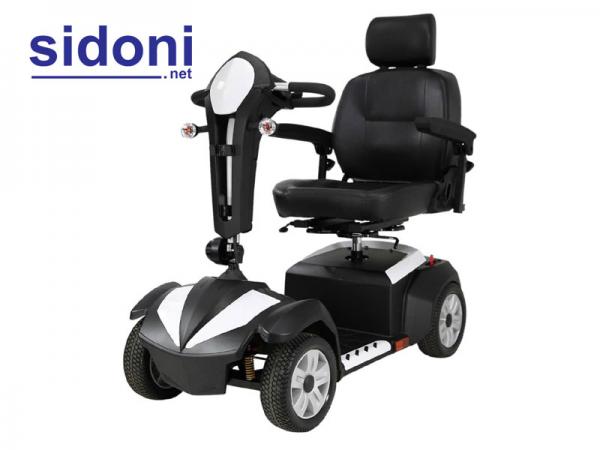 Xe lăn điện Eurocare Miracle đen trắng