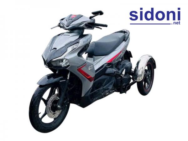 Xe máy 3 bánh Air Blade bạc