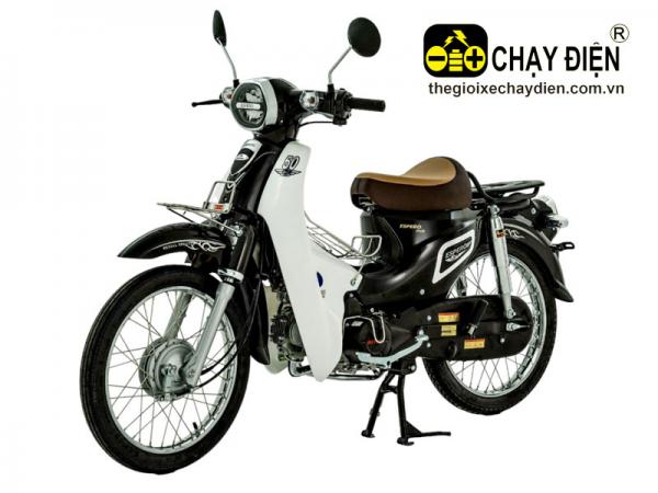 XE MÁY CUB 50CC ESPERO PLUS ĐÈN LED ĐEN BÓNG