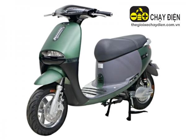 XE MÁY ĐIỆN DK GOGO NEW S XANH RÊU