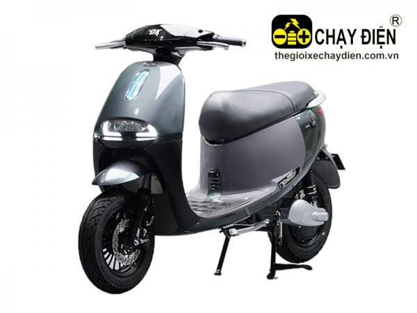 XE MÁY ĐIỆN DK GOGO SUPER XÁM