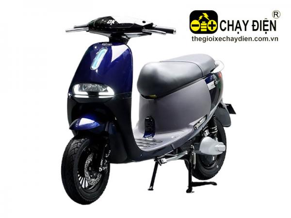 XE MÁY ĐIỆN DK GOGO SUPER XANH ĐEN