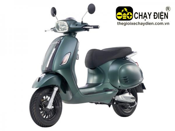 XE MÁY ĐIỆN DK ROMA LITE ĐÈN VUÔNG RÊU
