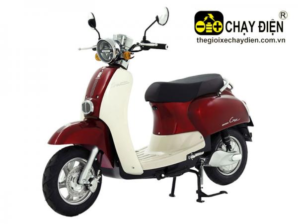 XE MÁY ĐIỆN ESPERO CREA ĐỎ ĐÔ TRẮNG