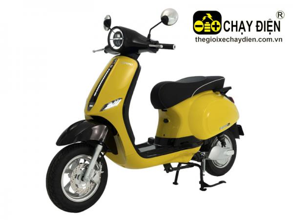 XE MÁY ĐIỆN ESPERO VESPA CLASSIC PRO VÀNG ĐEN