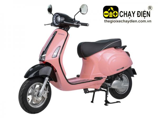 XE MÁY ĐIỆN ESPERO VESPA CLASSIC SE HỒNG