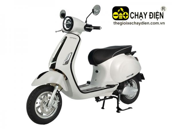 XE MÁY ĐIỆN ESPERO VESPA CLASSIC SE TRẮNG