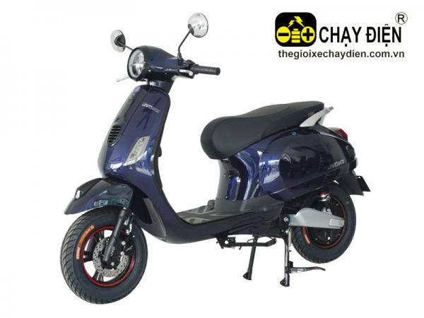 XE MÁY ĐIỆN JVC VESPA S2 XANH ĐEN