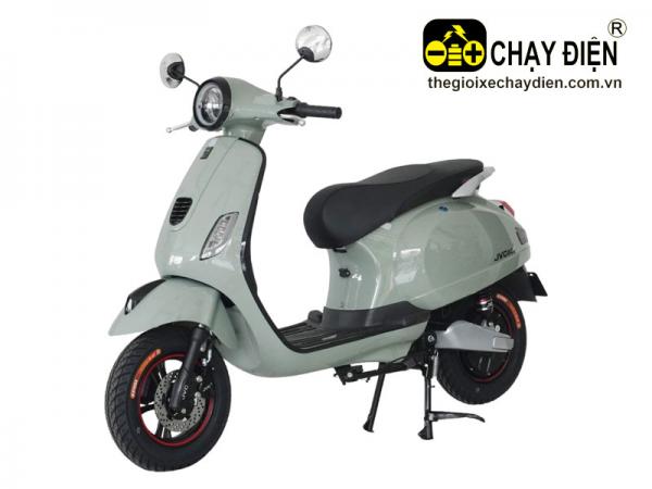 XE MÁY ĐIỆN JVC VESPA S2 XANH NGỌC